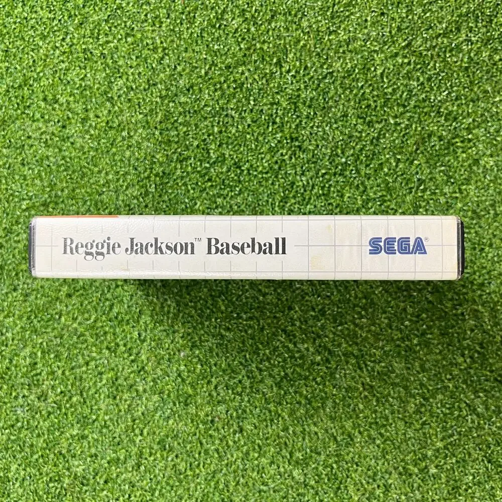 Reggie Jackson Baseball Sega Master System Rare Retro Game Sports